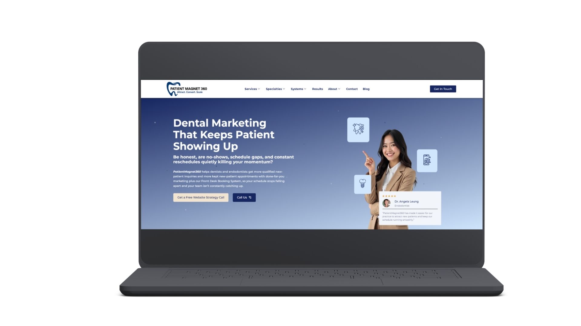 Homepage structure layout for website design showing organized sections and user flow