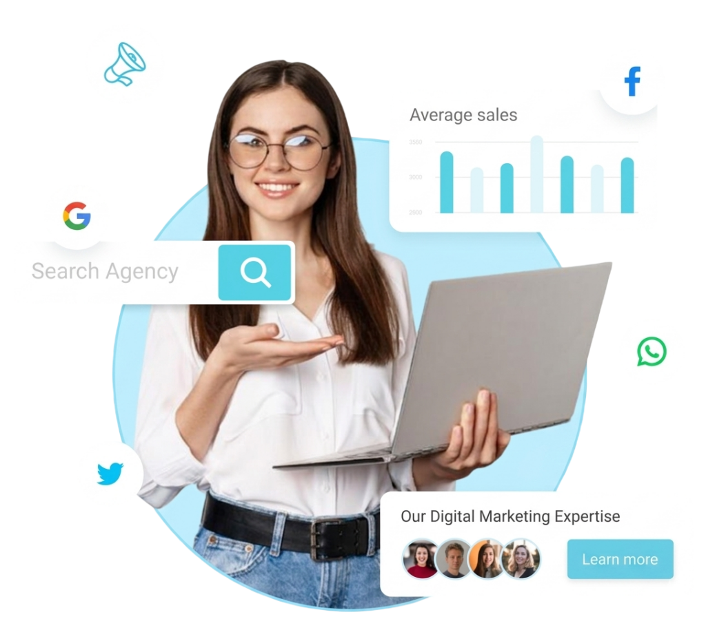 Visual representing content marketing strategy, digital engagement, and brand storytelling